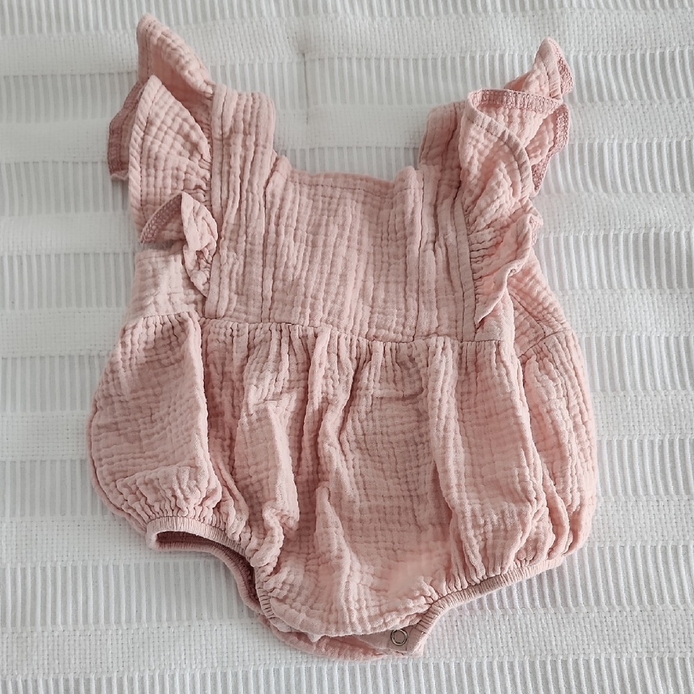 Little Oak Tree Muslin Romper